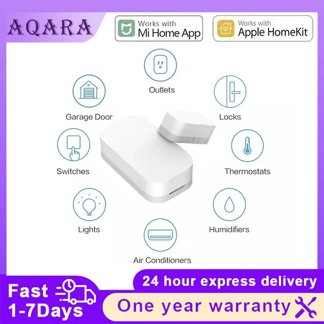 Original Aqara Door Window Sensor ZigBee Wireless Connection Smart Door Sensor Works With  Mi Home HomeKit For Android IOS APP 1