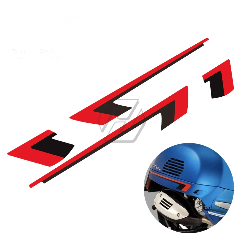 

Motorcycle Decal Graphic Kit Case for Vespa GTS 300 Super Sport 2019 2020 HPE Stickers