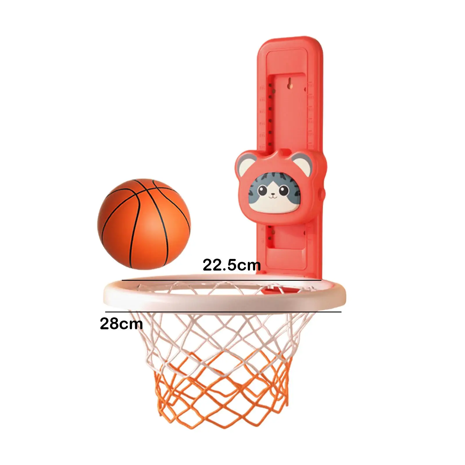 Kids Basketball Hoop Solo Practice Jump High Trainer Touch High Jump Counter