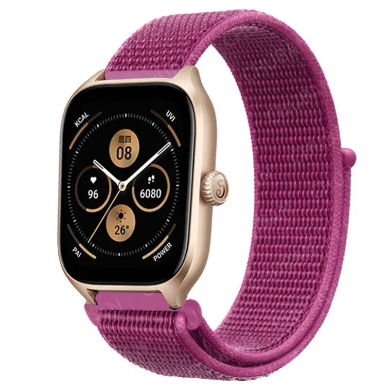 Nylon Loop Band Strap - Adjustable Watch Bracelet, 20mm/22mm
