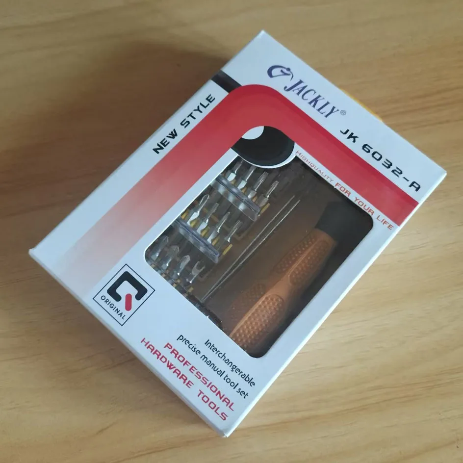 Hot Selling JACKLY- 32 In 1 Precision Screwdriver Set, Magnetic Torx Bits, Screw Driver, Tournevis For Electronic Repair Tools K - Foto 9