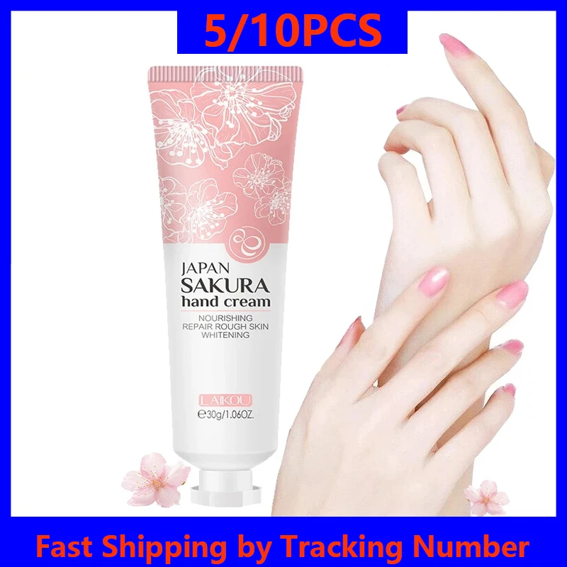 510PCSJapanSakuraHandCreamMoisturizingAntichappingRepair