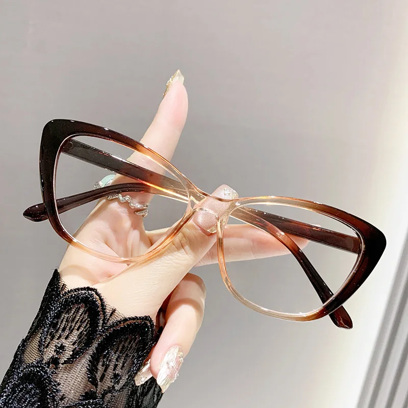Stylish Women's Cat Eye Blue Light Blocking Reading Glasses