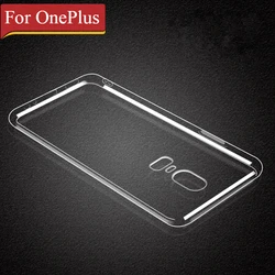 Ultra Thin Transparent TPU Phone Case - Crystal Clear Protection for OnePlus 6 (Clear)
