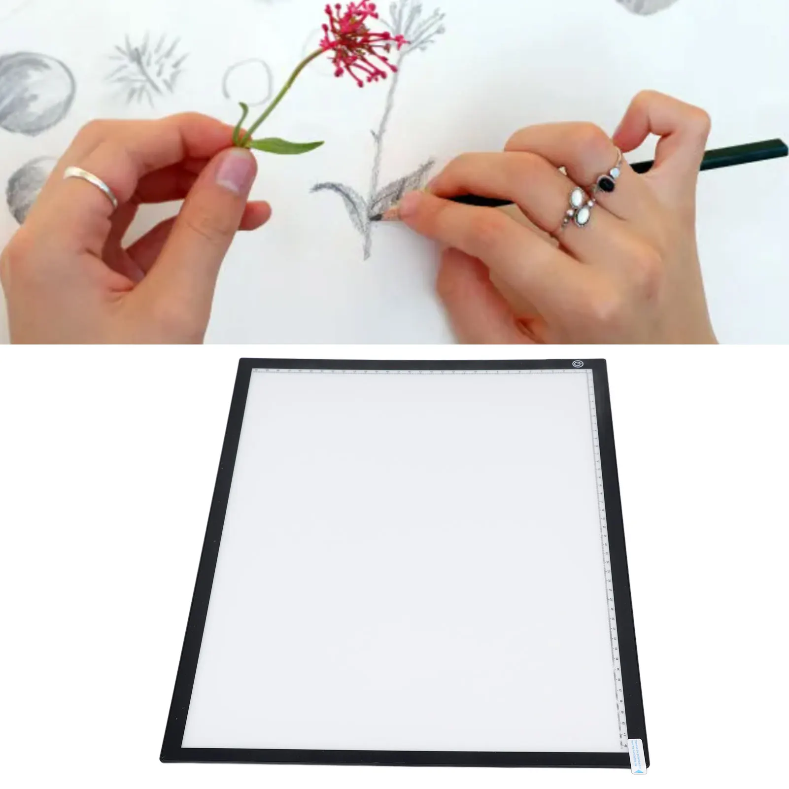 New A3 Art Light Pad Light Table Painting Light Board Pad LED Stepless Dimming  Artist Light Box Copy Table with 1.5m USB Cable