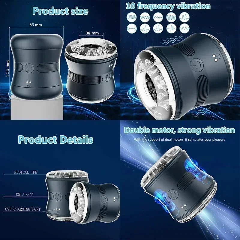 Egg Ass Masturbation Headers For Aldult Electronic ss Artificial s Pussy Sexuala Masturbate Men Toys_voghion.com