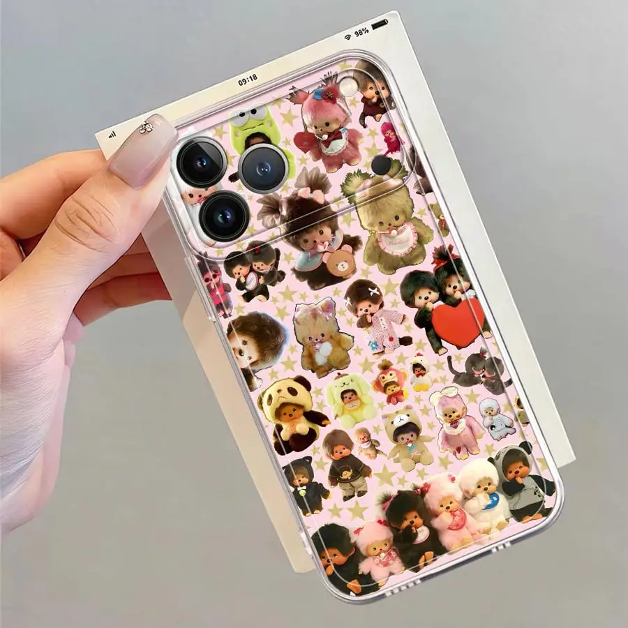 Cartoon M-Monchis Soft Phone Cover Case