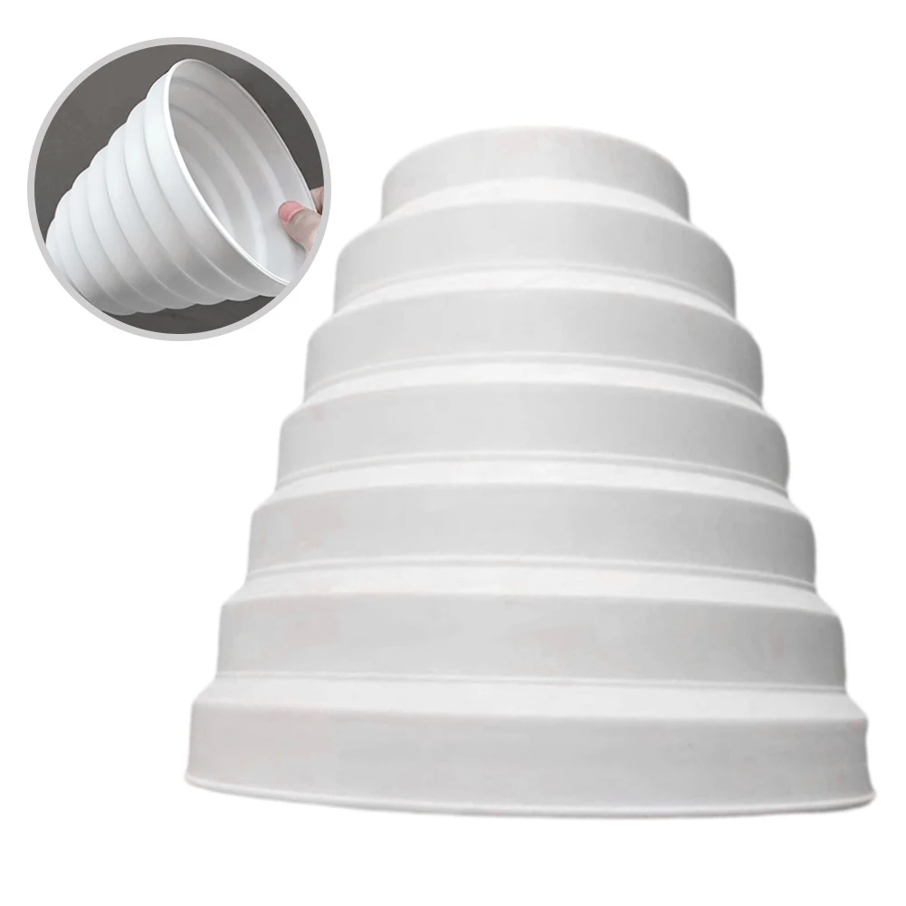 Description Picture 3 of itemEasy Installation Duct Reducer Extractor Fan Pipe Connector For Air Ducts 80mm 100mm 110mm 120mm 130mm 140mm 150