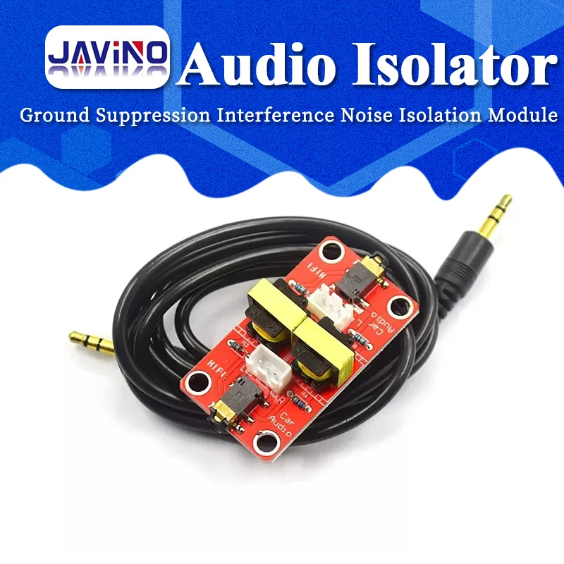 Stereo-Audio-Isolator-Vehicle-Common-Ground-Suppression-Interference ...