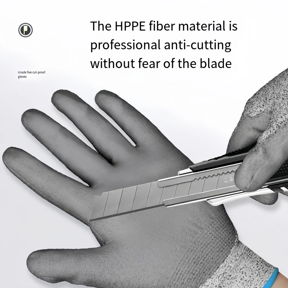 Anti Cut Gloves Cut Resistant Gloves Nitrile Gloves Protective Gloves 1 pair Cut-Resistant Gloves Non-Slip Grip Durable Nitrile Foam Coating Touchscreen Compatible 3D-Comfort Fit