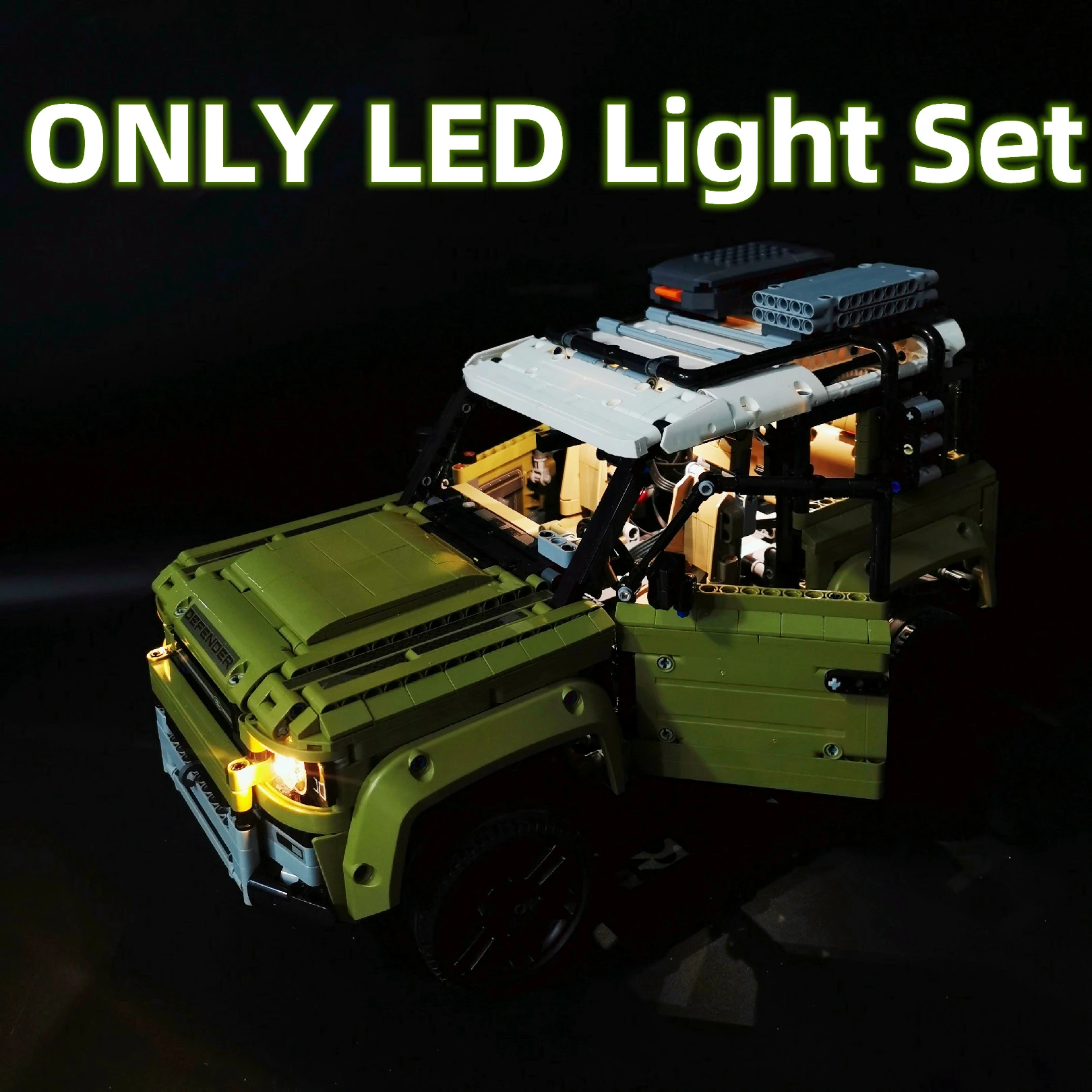 Controle Remoto LED Light Brick Set APP Motor compativel com lego 42110 Landrover Defender Blocos de Construcao Acessorios Em Stock AliExpress