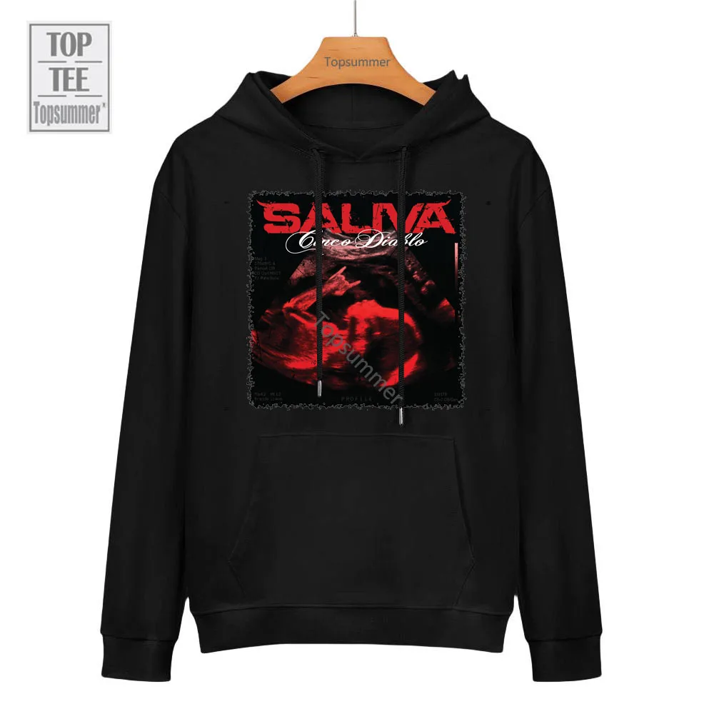 

Cinco Diablo Album Sweatshirts Saliva Tour Sweatshirt Womens Pop Harajuku Hoodie Plus Size Top