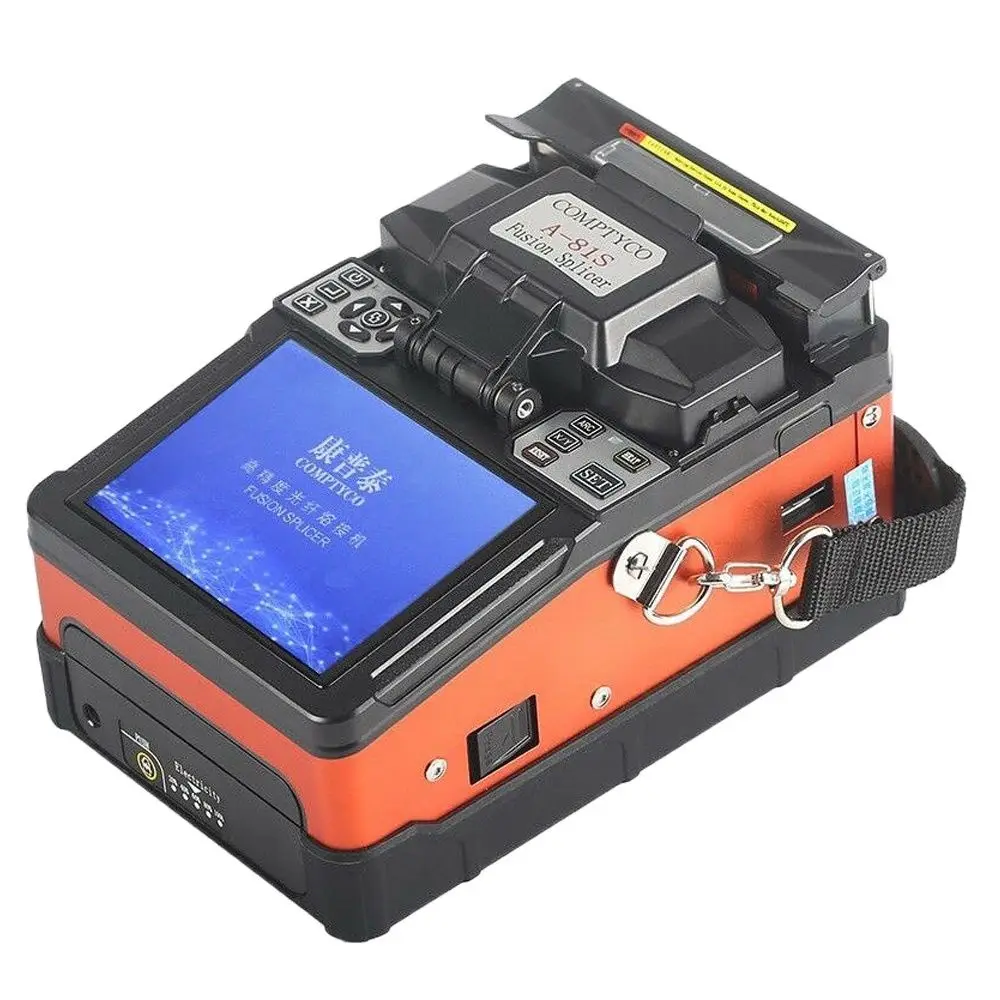 

A-81S Optical Fiber Fusion Splicer 9S Splicing Time Automatic Fusion Splicer Machine Fiber Optic Fusion Splicer