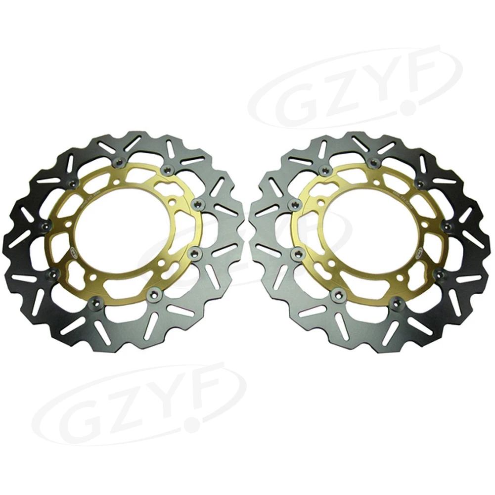 오토바이 브레이크 디스크 로터, 스즈키 GSXR1300 하야부사 2008-2015 GSF650 1250 밴디트 GSX 1250FA 650F GSR 750 400, 새로운 쌍