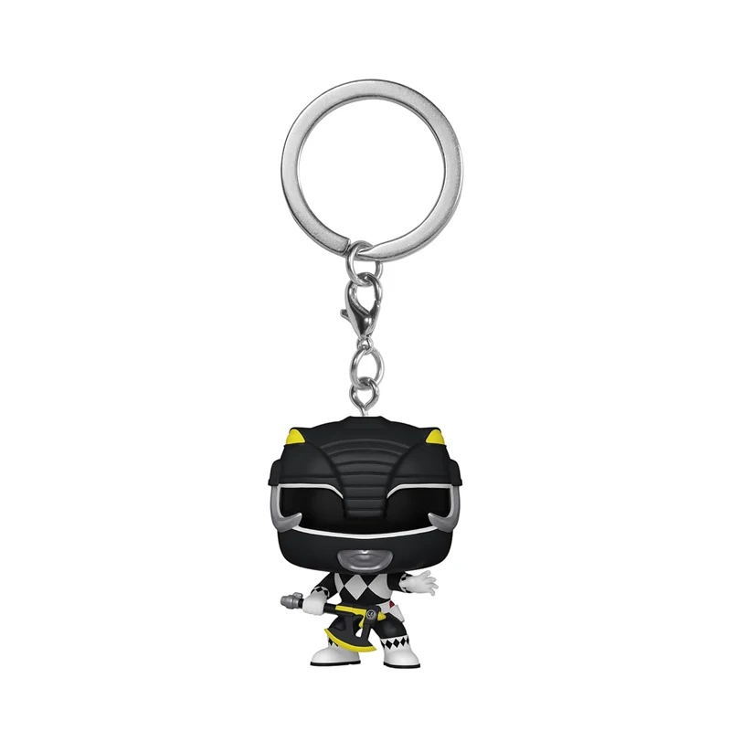 Power Rangers Multicolor Ranger Keychain Vinyl Doll Collection - Action Figure Set Gift