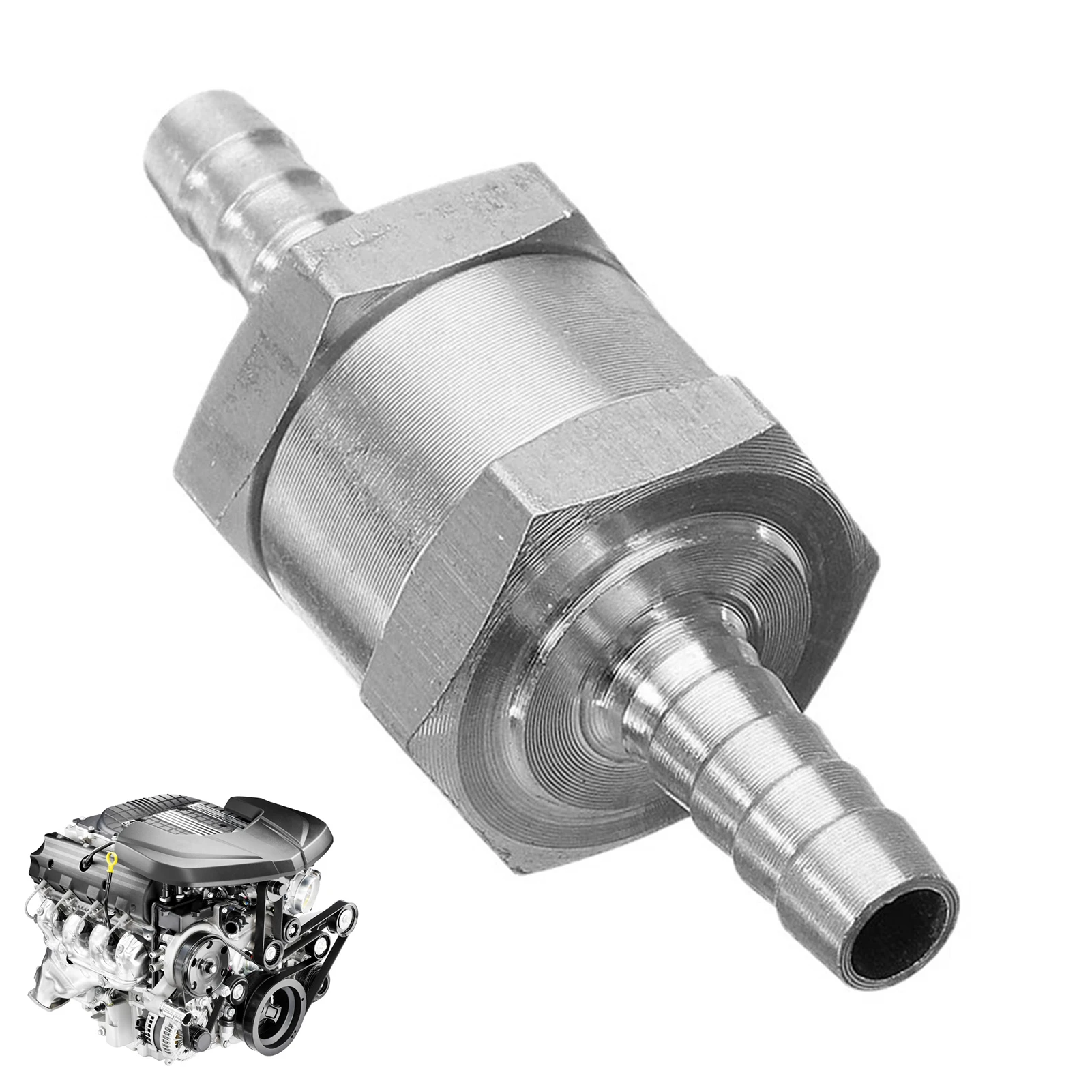 

Non-return Check Valve Fuels Inline Fuels 6/8/10 /12 Check Valve One-way Breather Valve For Automobiles Helicopters Petrol