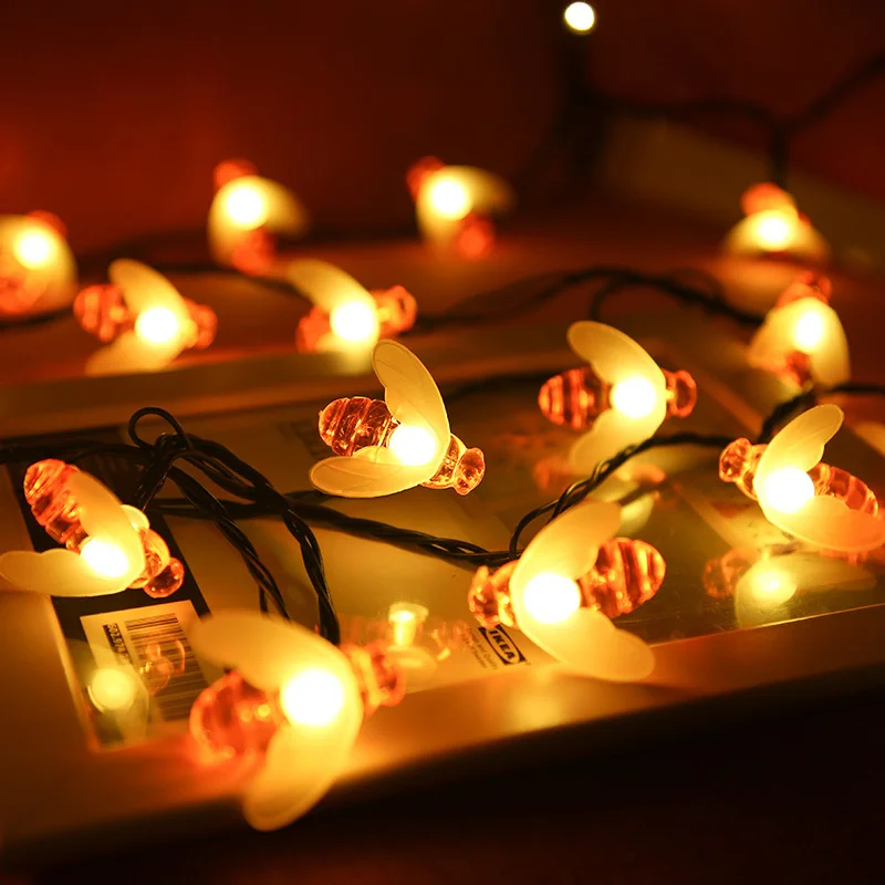 solar-honey-bee-led-string-lights-outdoor-garden-decor