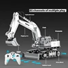 Huina 310 Super Large 21 Channel Alloy Remote Control Excavator Simulation Excavator Engineering Vehicle Kids Toys Gift 3