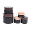 Empty Jars Frosted Glass Cream Jar Cosmetic Container With Lid 5-100g Glass Bottle Make Up Container Travel Cosmetic Jars 2
