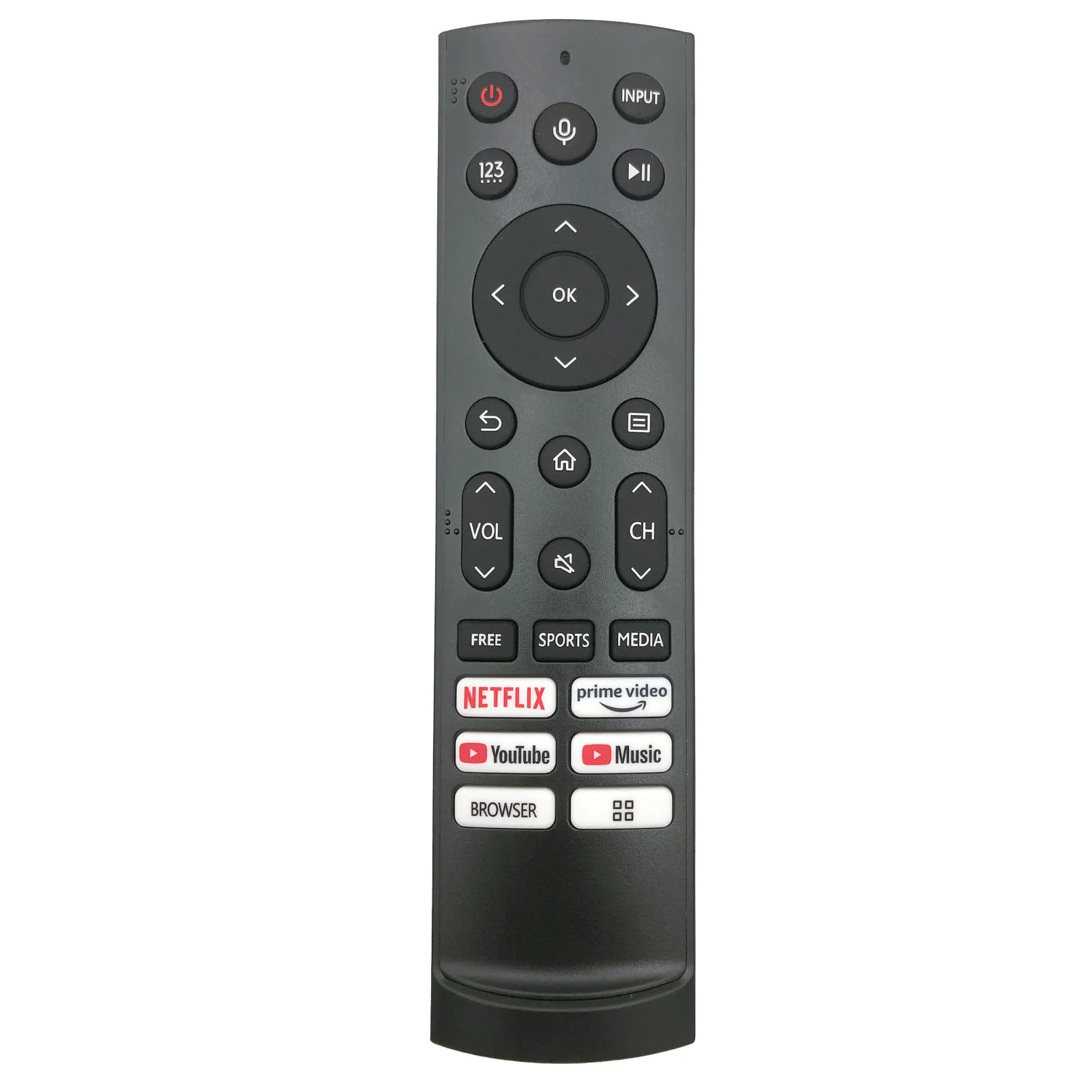 

ERF3H90H-1 Bluetooth Voice Remote Control for Hisense 4K UHD Smart Android TV