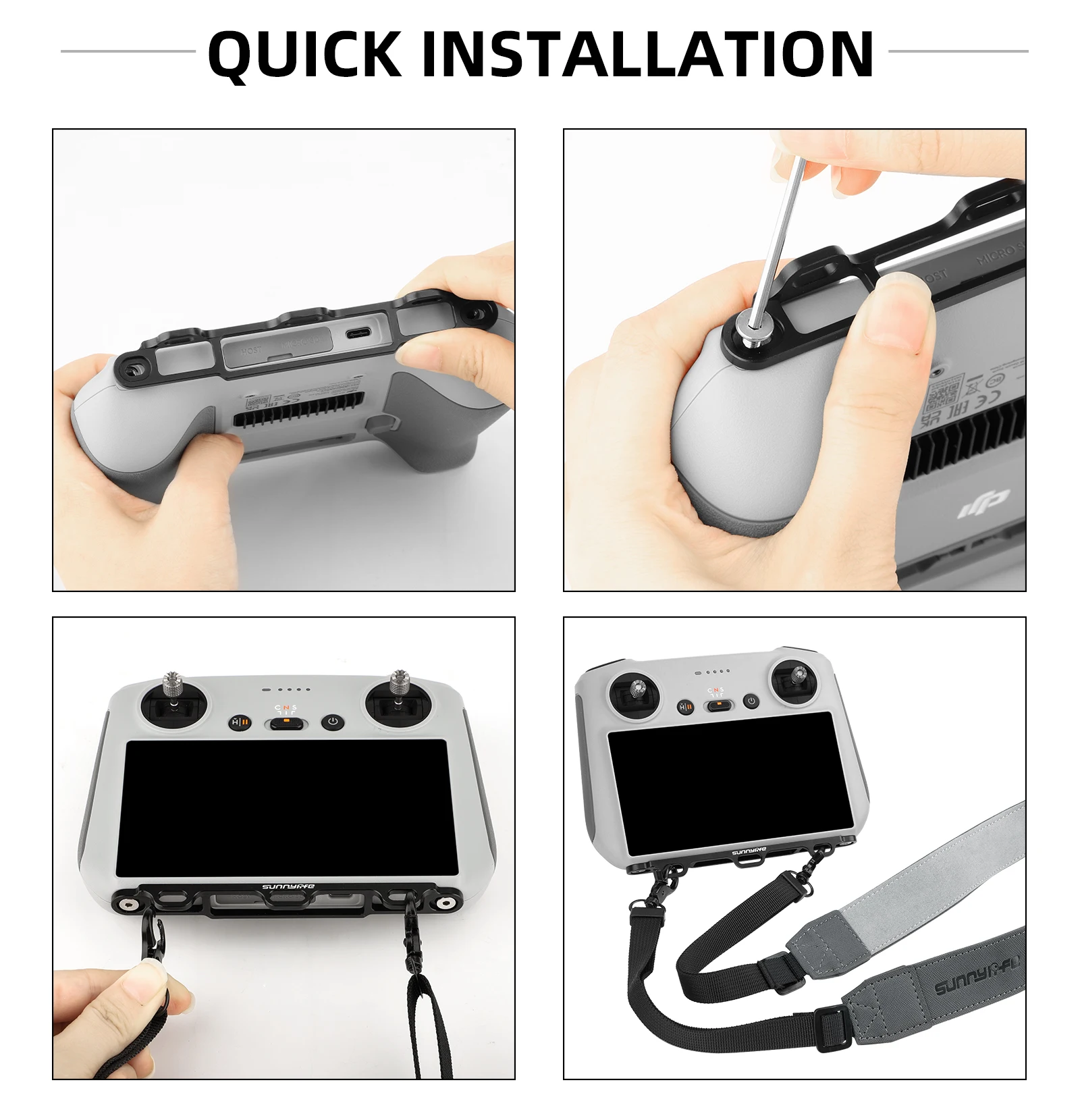 Drone Remote Controller Lanyard Neckstrap Sling Strap for DJI Mini 3 Pro RC Remote Controller Lanyard AIR 3 Accessories Kit