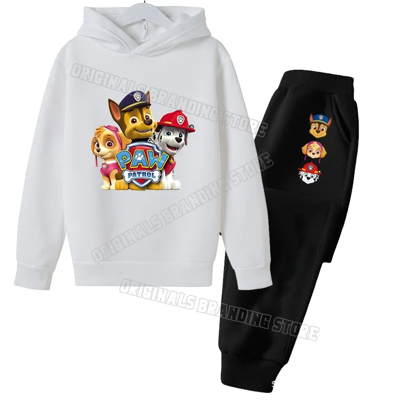 thumbnail image 1 of Paws Patrol Otoño Invierno Jersey de manga larga Pantalón largo Traje para niños Ropa Trajes Niños Pantalones deportivos Conjuntos Chándal para niños, 1 of 5