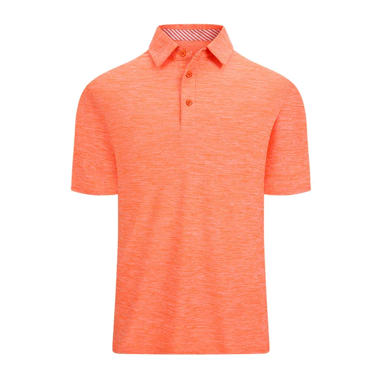 Высококачественная Мужская рубашка-поло LH038, повседневная спортивная рубашка с коротким рукавом