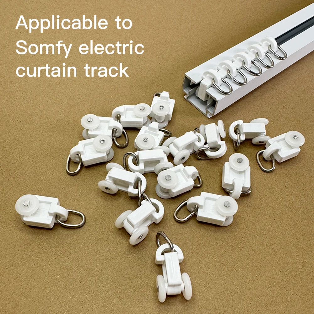 Curtain accessories curtain track curtain runners for somfy curtain rails smart home electronic accessory