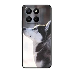 Elegant Black Matte Slim TPU Phone Case - Stylish and Protective Shell for Honor X7d (32)