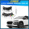 Universal Terminal Removal Tool Kit 41/76Pcs Electrical Connector Pin Depinning Tools Wire Pin Extractor Repair Car Disassembly 1