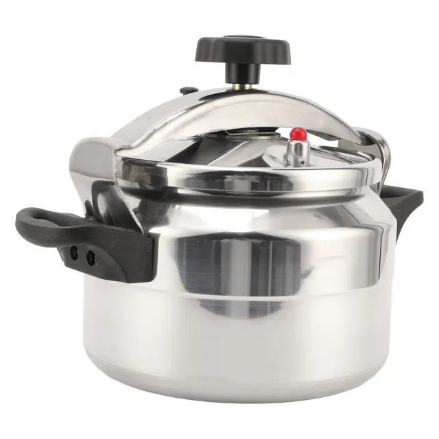 Pressure Cooker Explosion Proof High Temperature Resistant Large Capacity Safe Durable Aluminum Alloy Pressure Cooker for Home 4