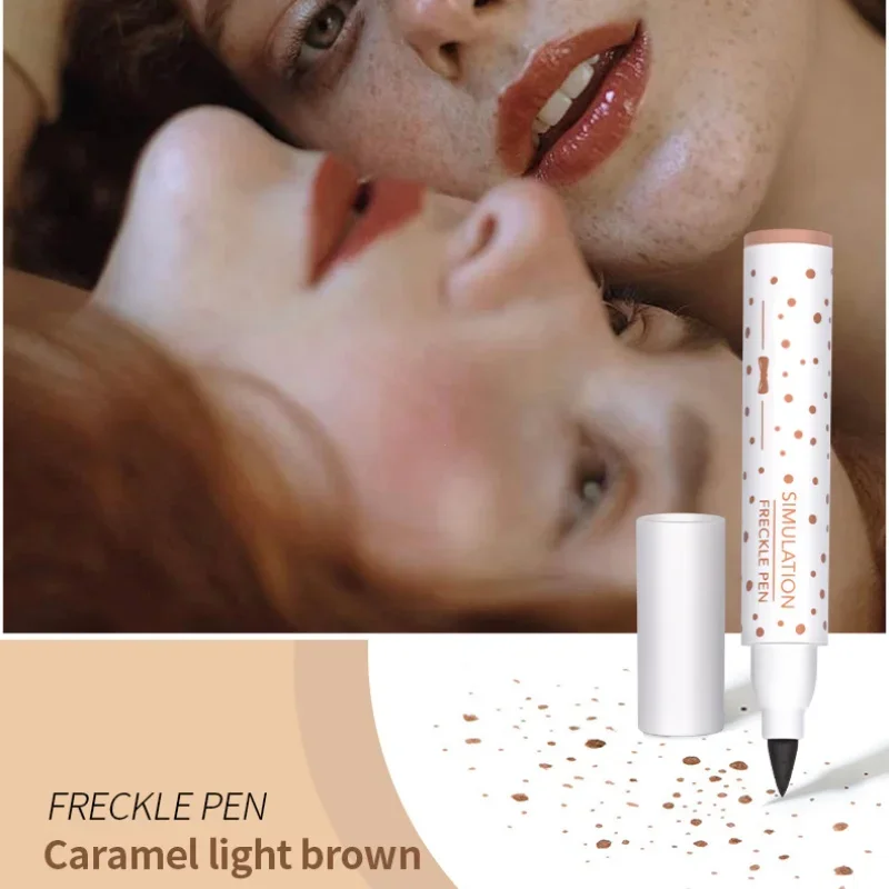 Freckles Pen Waterproof Natural Simulation Fake Spot Makeup Tool Lasting Waterproof Face Dot Spot Pen Eyeliner Durable Cosmetics