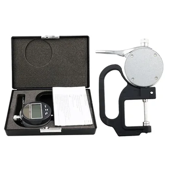 0.01/0.001mm Digital Thickness Gauge – Electronic Micrometer Thickness Tester with 12.7mm Range & RS232 Data Output 1