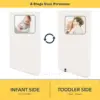 Bee Organic's 2-Stage Ultra Breathable Premium Crib & Toddler Mattress I 100 Hypoallergenic I GreenGuard Gold Certified I 6" Thi 6