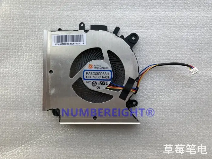 MSI Katana 17 GF76 GL76 MS-17L1 MS-17L2 MS-17L3 MS-17L4 3060 3050 PABD08008SH N459/PAAD06015SL N460 N476용 쿨러 팬 히트싱크