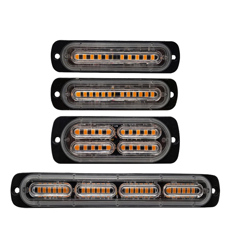 Luce Per Auto Per Rimorchi Auto Motocycle Truck Side Marker Lampada Lampeggiante Di Emergenza Vigili Del Fuoco Ambulanza Spia Stroboscopica Della Poli