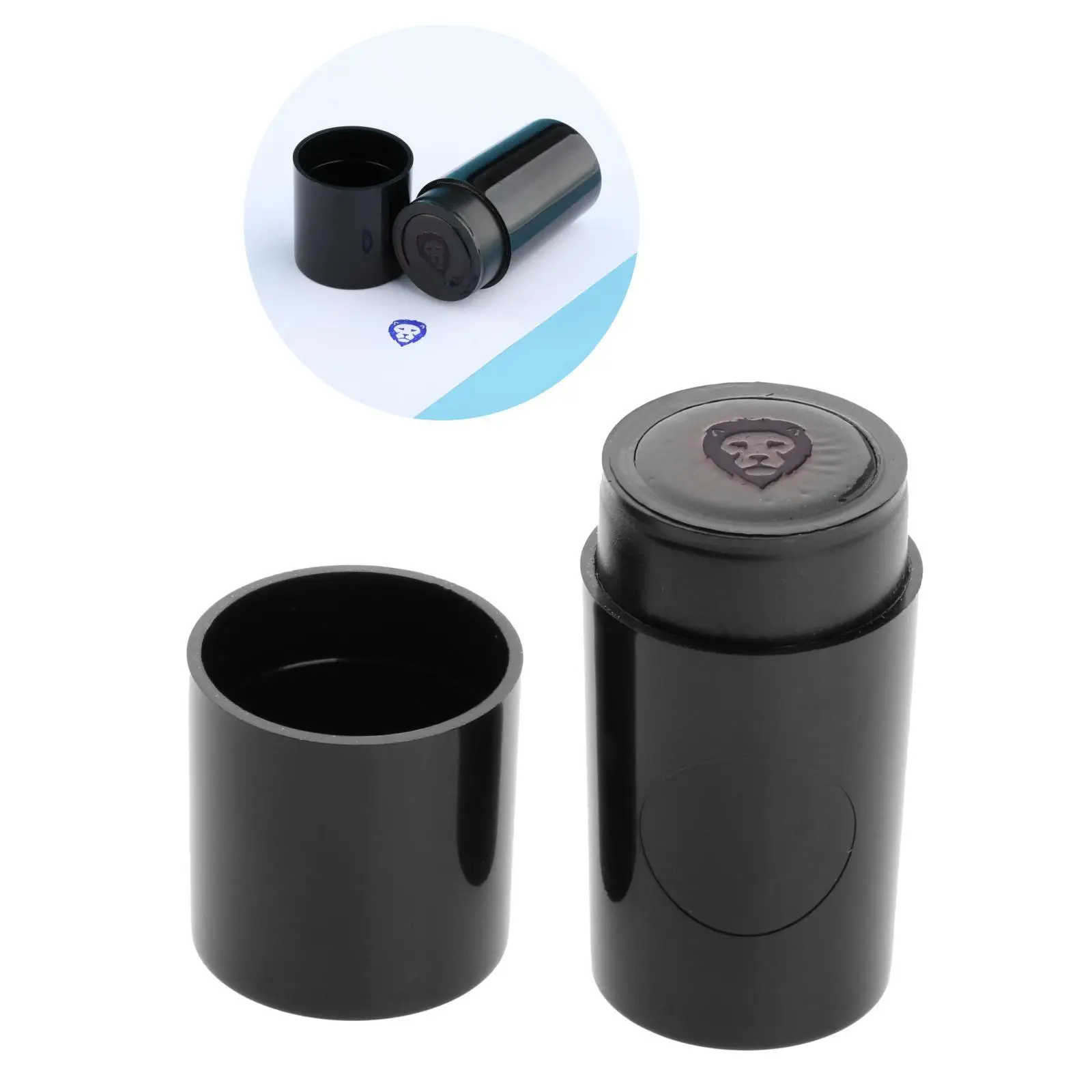 4pcs Golf Ball Stamper Stamp Marker Impression Seal Clear Waterproof for Golfer Gift