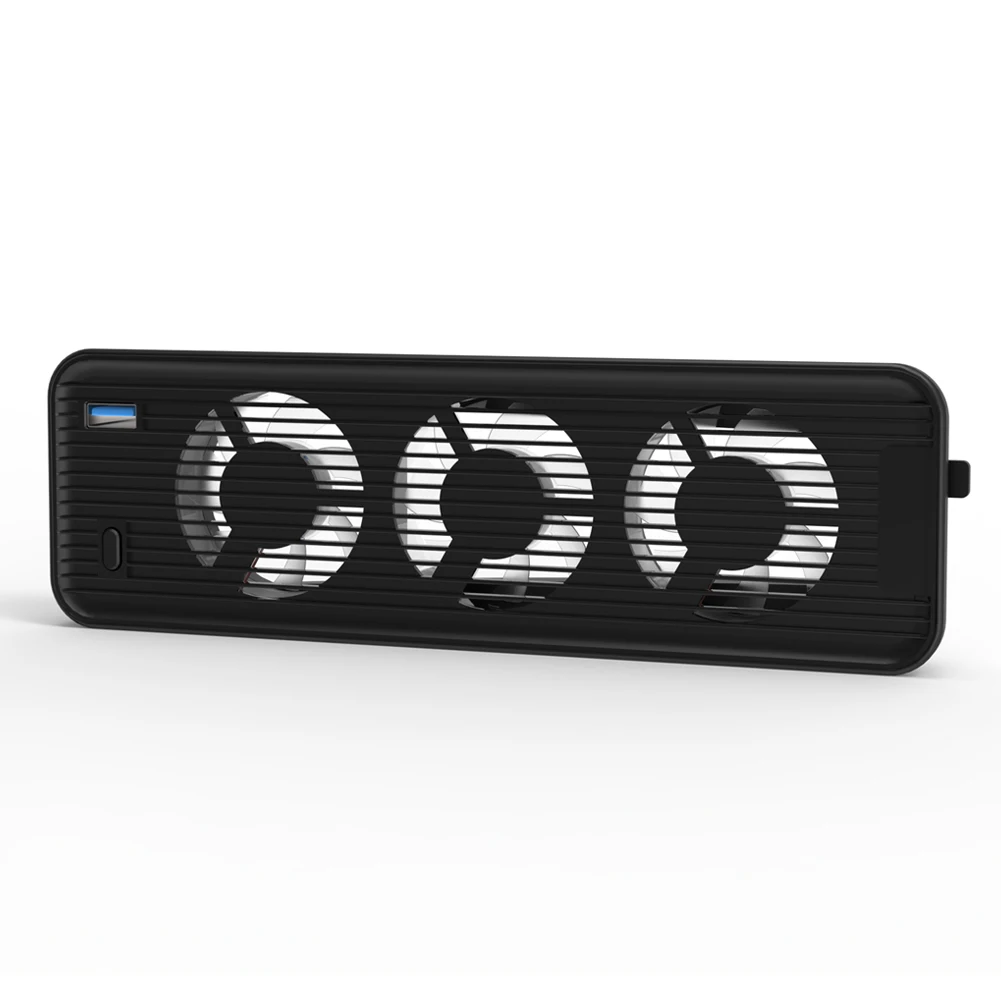 LED 조명 효율적인 냉각 시스템, 플레이스테이션 5 디스크 및 디지털 에디션용 팬 3 개 포함, 저소음 쿨러 선풍기, 5500RPM 냉각 선풍기