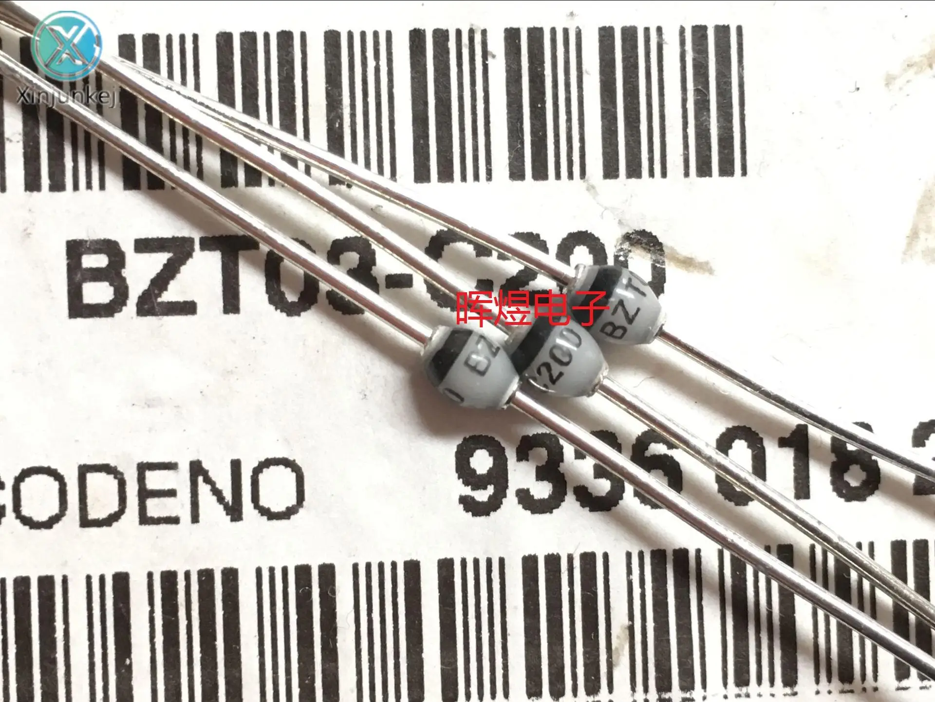 

10 шт., оригинальные новые светодиодные Диоды-стабилитрон 3W200V SOD-57