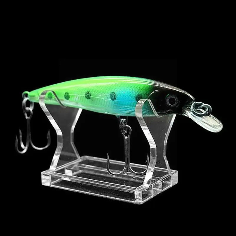 Fishing Lure Showing Stand For Store Acrylic Bait Lure Deep Swim Wobblers Show Shelf Display Stand