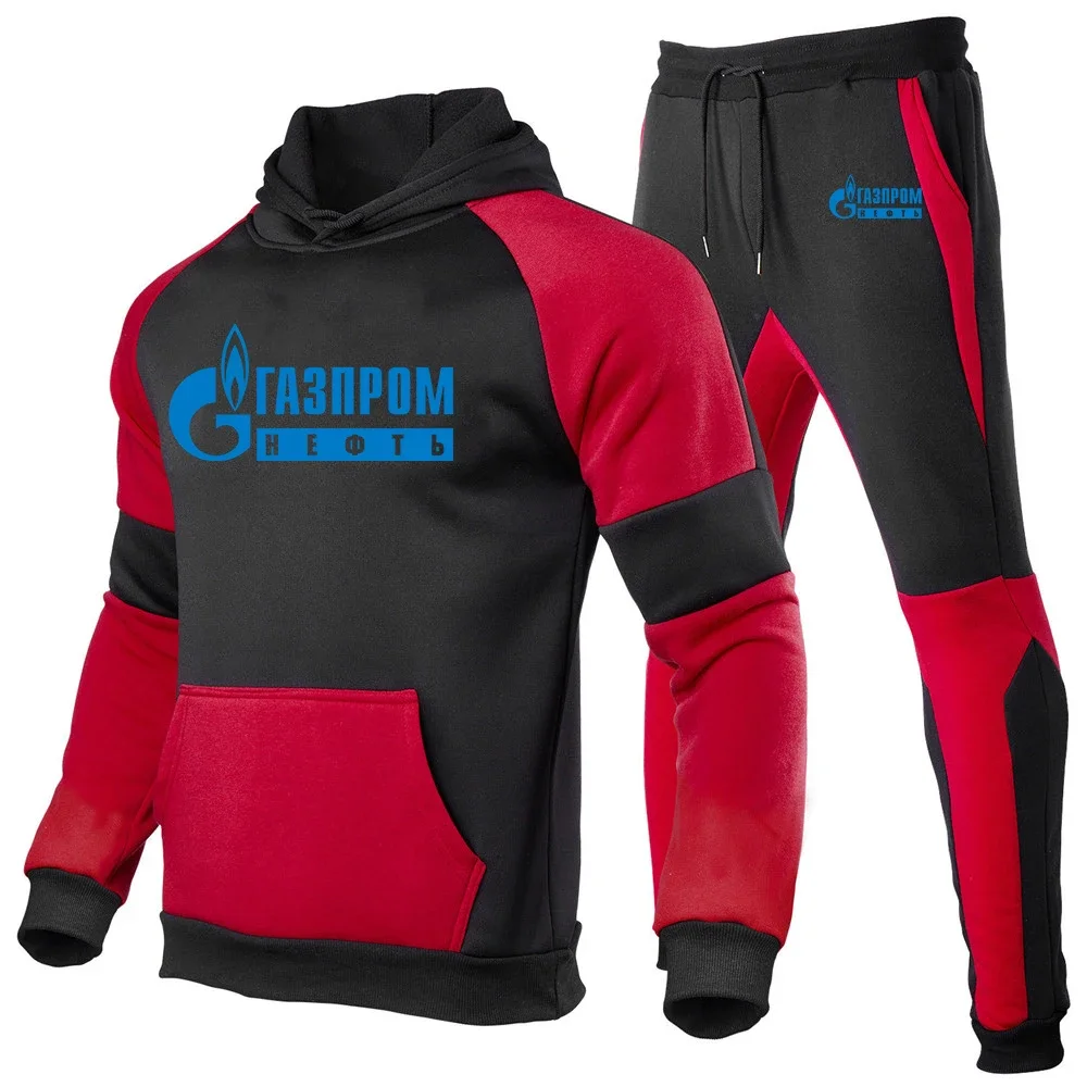 Russland-Gazprom-M-nner-hochwertige-Kleidung-Sporta-nz-ge-Jogging ...