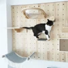 Cat Hammock Wall Mounted Shelf Qiang's Tassel Cat Hammock Cat Furniture for Sleeping, Playing, Climbing and Resting 4