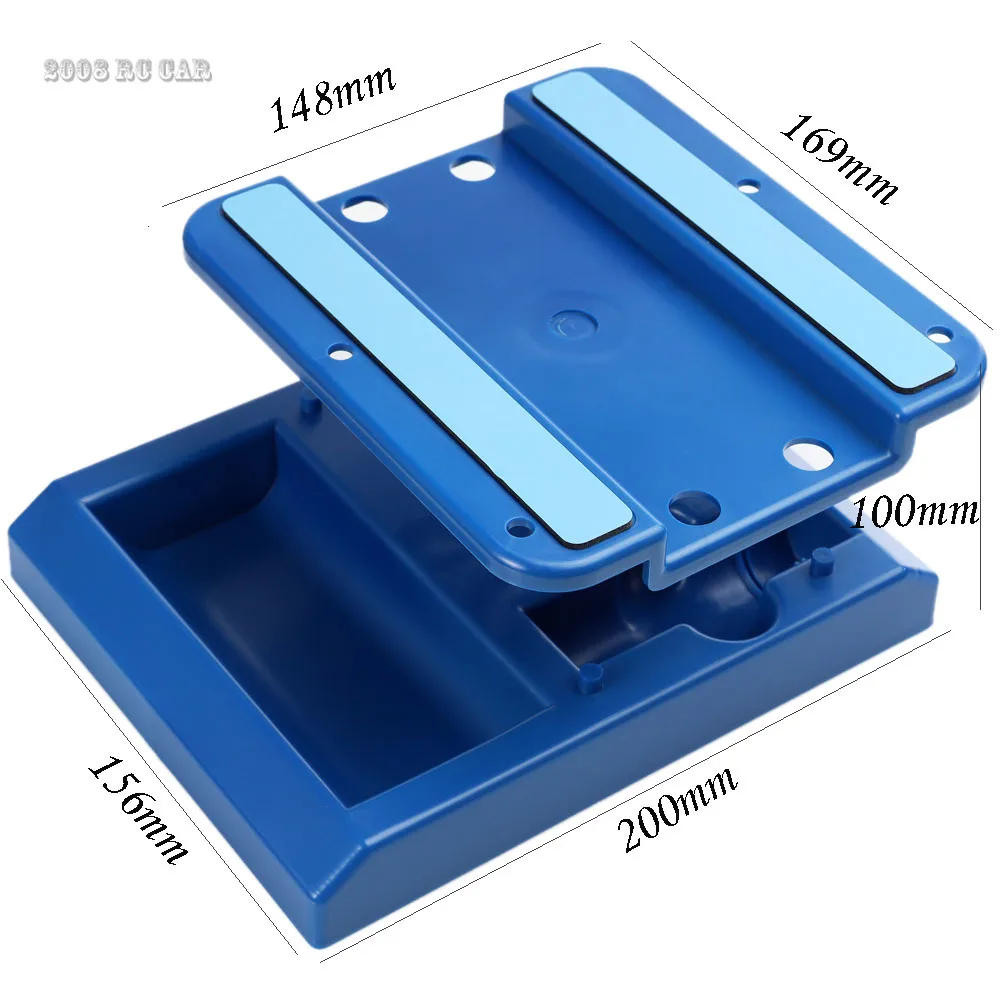 

1/10 1/8 пластиковый ремонт рабочей станции Стенд для RC Гусеничный модель автомобиля и монтажная платформа Новый ENRON