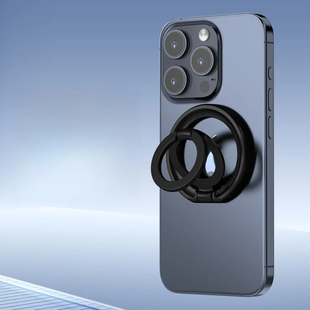 Magnetic Portable Phone Ring Holder and Removable Kickstand Grip