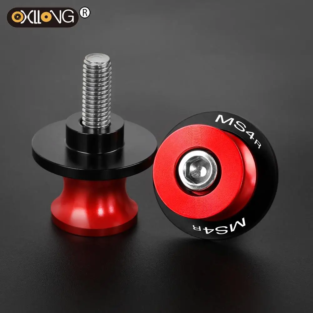 

For DUCATI MS4R MS 4R 2001 2002 2003 2004 2005 2006 M6 Accessories CNC Aluminum Swingarm Spools Slider Rear Stand Screws