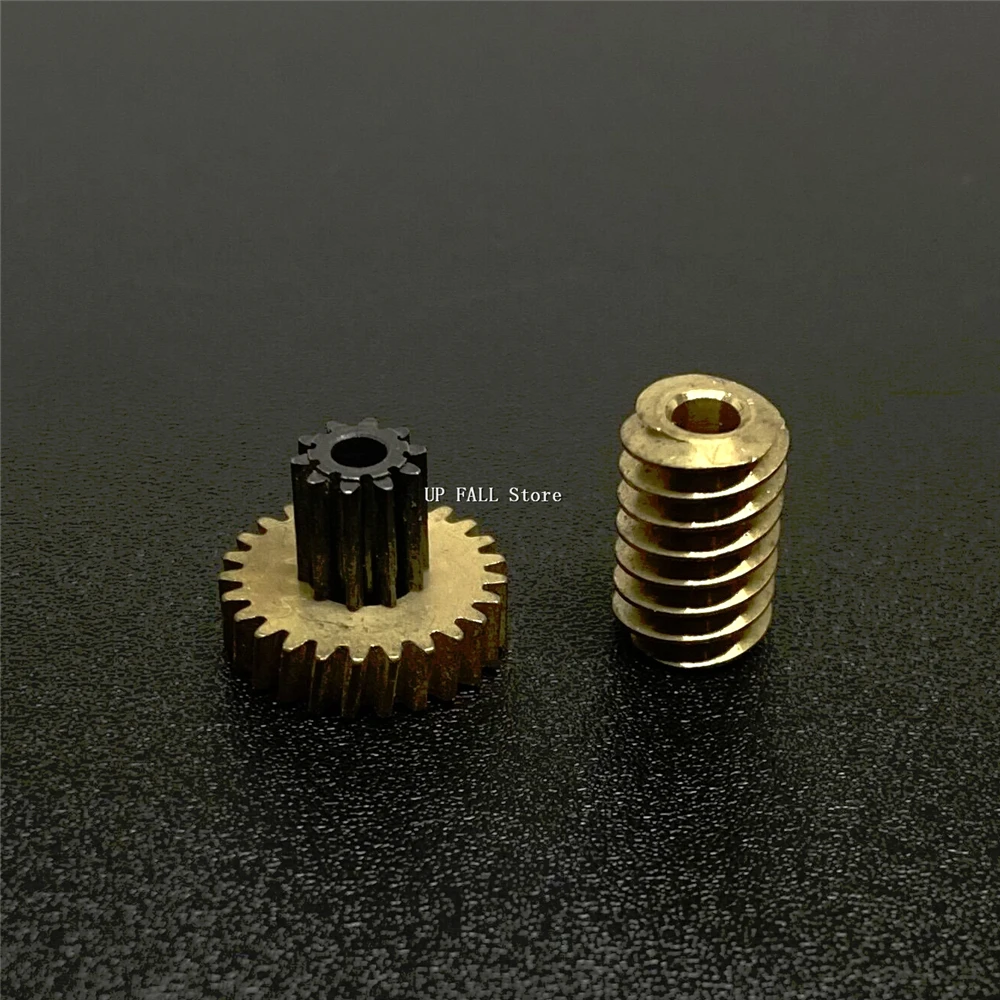 0.5M 3.17mm 2.5MM Remote Control Toy Steering Copper Worm Gear Combination Turbine Components DIY 3.14MM
