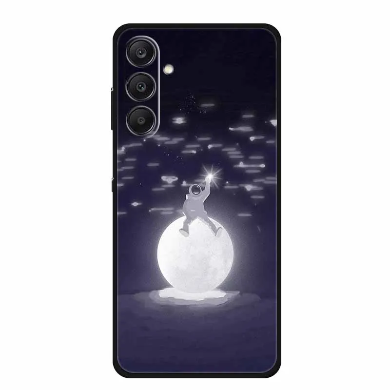 Cool Astronaut Space Soft Silicone TPU Phone Case