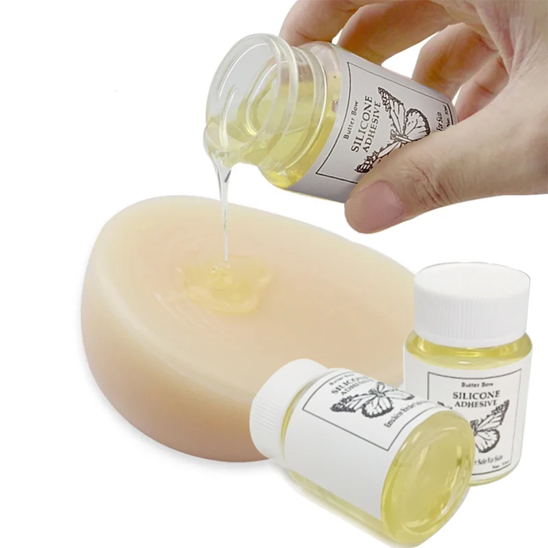 2bottlesCDSiliconeSkinAdhesiveGlueWaterSticktoSkinSpecialfor