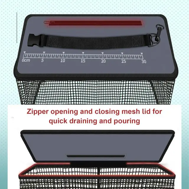 Optimize fish survival with the Floating Fish Basket