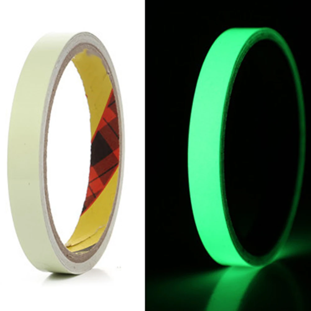 Luminous Tape Sticker Dark Blue Fluorescent Orange Red Orange Yellow Wall Decorative Glow In Dark Green